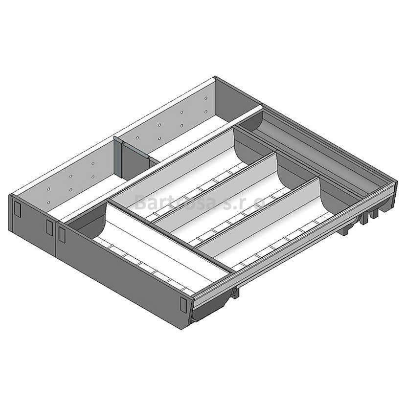 Blum ORGA-LINE sada vyjímatelných misek, pro TANDEMBOX zásuvku 450mm