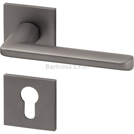 Klika (kování) AC-T Barra Exclusive R HR PZ titan klika/klika