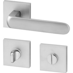 Klika (kování) AC-T Organic R HR WC matný chrom klika/klika 8/6