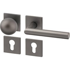 Klika (kování) AC-T Tipa Exclusive R HR PZ titan klika/koule L+P