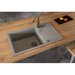 Kuchyňský granitový dřez Intermezzo 30 - možnost dokoupení skleněné krájecí desky