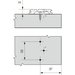 Blum CLIP křížová montážní podložka excentrická výška 8,5 mm | 173H7100 _4