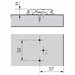 Blum CLIP křížová montážní podložka excentrická výška 11,5 mm | 173H7130 _4