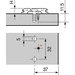 Blum CLIP křížová montážní podložka euro výška 11,5 mm | 173L8130 _4
