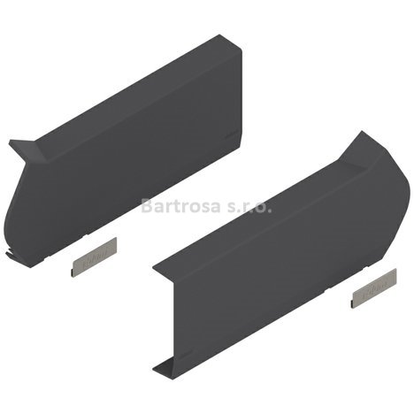 Blum AVENTOS HF sada krytek tmavě kovově šedá | 20F8020 TGR