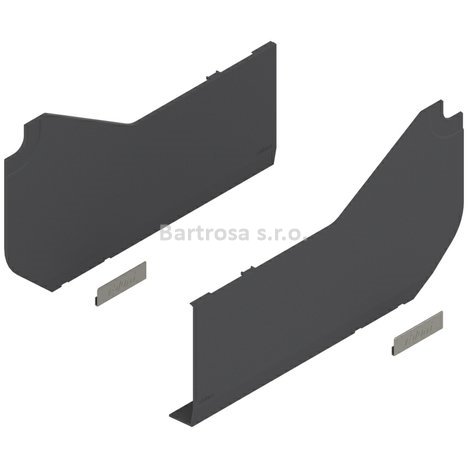 Blum AVENTOS HL sada krytek tmavě kovově šedá | 20L8020 TGR