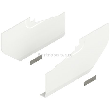 Blum AVENTOS HS sada krytek hedvábně bílá | 20S8020 SW