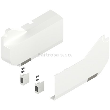 Blum AVENTOS HL sada krytek pro SERVO-DRIVE hedvábně bílá | 21L8020 SW