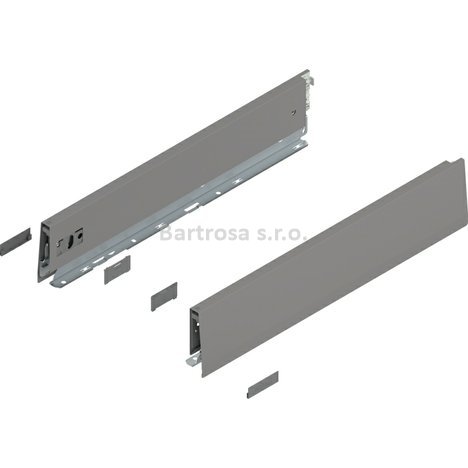 Blum Merivobox bočnice M 450mm indium šedá matná | 470M4502S IG-M