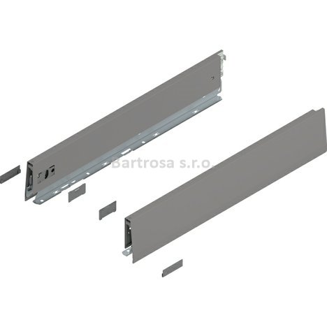 Blum Merivobox bočnice M 500mm indium šedá matná | 470M5002S IG-M