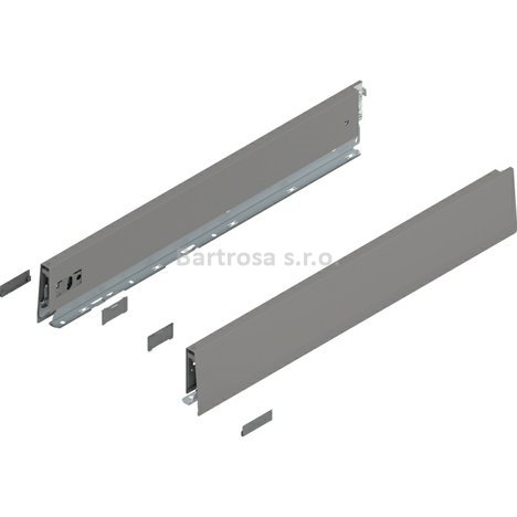 Blum Merivobox bočnice M 550mm indium šedá matná | 470M5502S IG-M