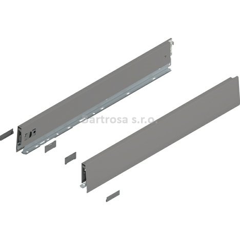 Blum Merivobox bočnice M 600mm indium šedá matná | 470M6002S IG-M