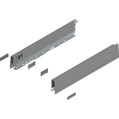 Blum Merivobox bočnice N 400mm indium šedá matná | 470N4002S IG-M