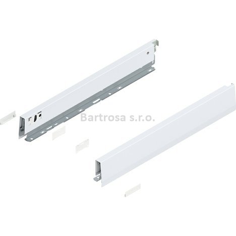 Blum Merivobox bočnice N 450mm hedvábně bílá matná | 470N4502S SW-M