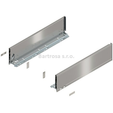 Blum Legrabox bočnice K 500mm inox nerez | 770K5002I INGL