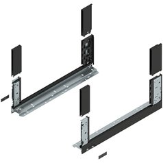 Blum Legrabox bočnice C free 500mm karbonově černá matná | 780C5002S CS-M