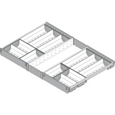 Blum ORGA-LINE sada vyjímatelných misek, pro TANDEMBOX zásuvku 800mm/500mm | ZSI.80VEI6