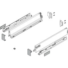 Set vnitřní zásuvka Blum Tandembox Antaro Blumotion 30kg výška M 270mm bílá