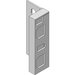Blum Merivobox držák dřevěné zadní stěny výška M indium šedá matná | ZB4M000S IG-M _2