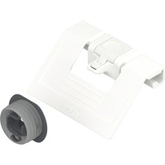 Blum Tandembox Antaro čelní úchytka s unašečem pro vnitřní zásuvku bílá | ZIF.80M7