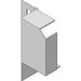 Blum Tandembox ANTARO nastavitelný držák relingu hedvábně bílý | ZRR.5200 SW _2