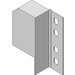 Blum Tandembox ANTARO nastavitelný držák relingu šedý | ZRR.5200 R9006 _3