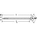 Vrut do dřeva Power-Fast II FPF II RZF 4,0 x 45 BC 500 41 - FPF II RZF BC _2