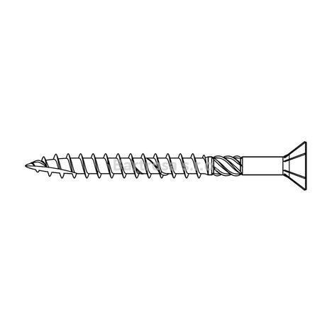 Speciální vrut pozinkovaný FDF-ST 4,0 x 45 YZP 200 79 - FDF-ST YZP _1