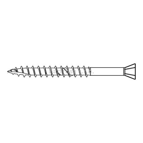 Speciální vrut pozinkovaný FTF-ST 3,5 x 55 YZP 200 80 - FTF-ST YZP _1