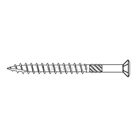 Speciální vrut z nerezové oceli FTS-ST 5,0 x 60 A2P 150 85 - FTS-ST A2P _1