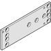 Montážní deska pro dveře bez možného přímého upevnění zavírače pro GEZE TS 2000 V (1)