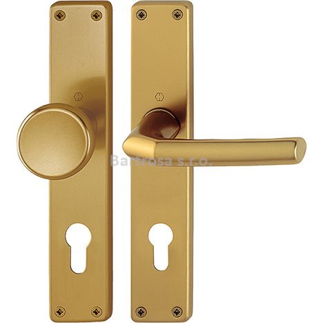 Klika (kování) Hoppe Birmingham PZ 90 F4 (bronz) klika/koule