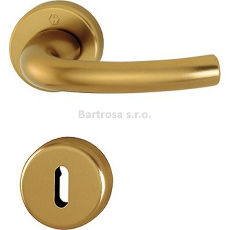 Klika (kování) Hoppe Tokyo BB R F4 (bronz) klika/klika