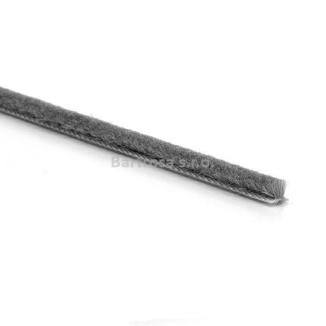 Laguna kartáček do drážky brush šedý nízký 4,8mm x 6mm / nr 0090