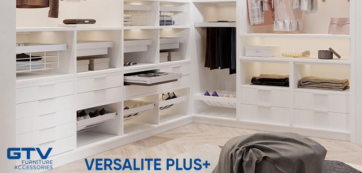 Kuličkový plnovýsuv GTV VERSALITE PLUS+ 40 Kg