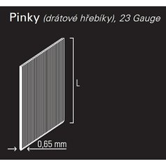 Pinky REICH by Holz-Her 0,65mm (25 BR) KMR Artikel nr 733046