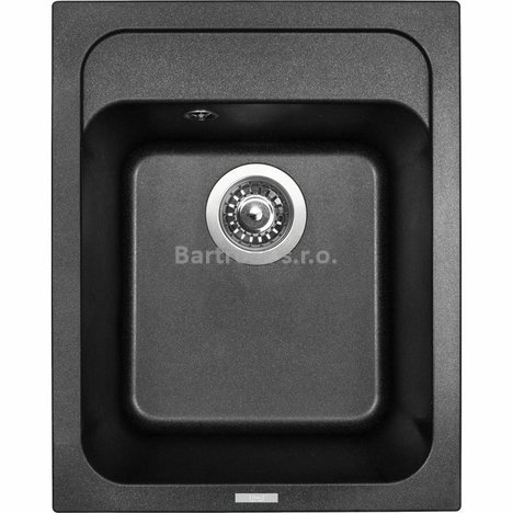 Sinks kuchyňský granitový dřez CLASSIC 400 metalblack 74