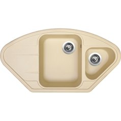 Sinks kuchyňský granitový dřez LOTUS 960.1 sahara 50 | ACRLT960510150