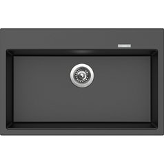Sinks kuchyňský granitový dřez MAXIMO 780 metalblack 74 | ACRMA78051074
