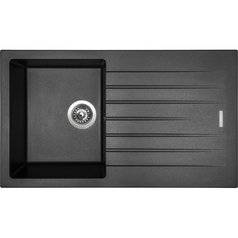 Sinks kuchyňský granitový dřez PERFECTO 860 metalblack 74 | ACRPE86050074