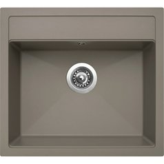 Sinks kuchyňský granitový dřez SOLO 560 truffle 54 | ACRSO56051054