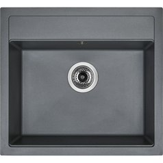 Sinks kuchyňský granitový dřez SOLO 560 titanium 72 | ACRSO56051072