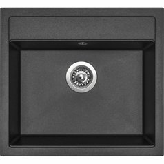 Sinks kuchyňský granitový dřez SOLO 560 metalblack 74 | ACRSO56051074