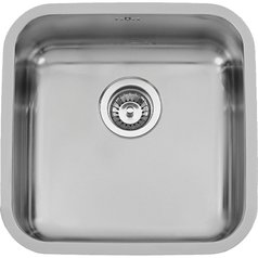 Sinks kuchyňský nerezový dřez BAHIA 440 V leštěný | RDBAL4404408V