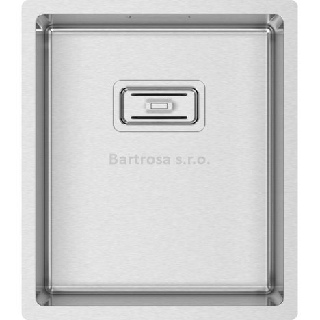 Sinks kuchyňský nerezový dřez BOX 380 FI kartáčovaný