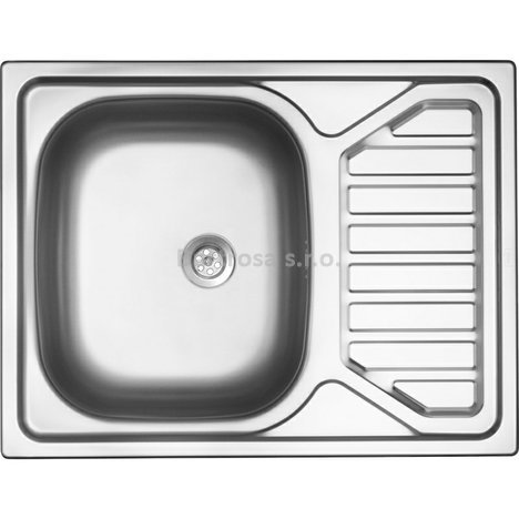 Sinks kuchyňský nerezový dřez OKIO 650 M matný
