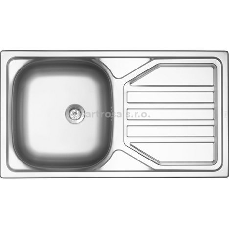 Sinks kuchyňský nerezový dřez OKIO 780 M matný