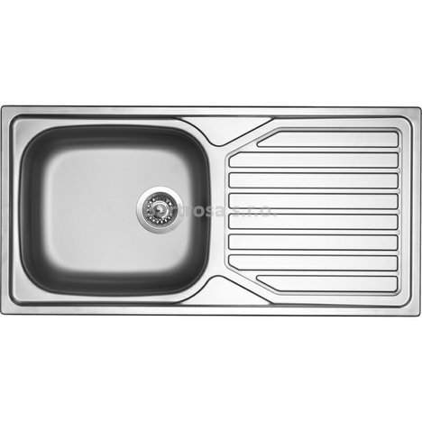 Sinks kuchyňský nerezový dřez OKIO 1000 XXL V leštěný
