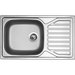 Sinks kuchyňský nerezový dřez OKIO 860 XXL V matný