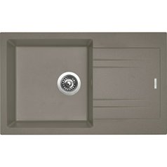 Sinks kuchyňský granitový dřez LINEA 780 N truffle 54 | SIGLI780480N54